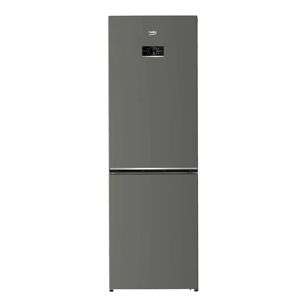 Двухкамерный холодильник Beko B3R0CNK362HG серебристый