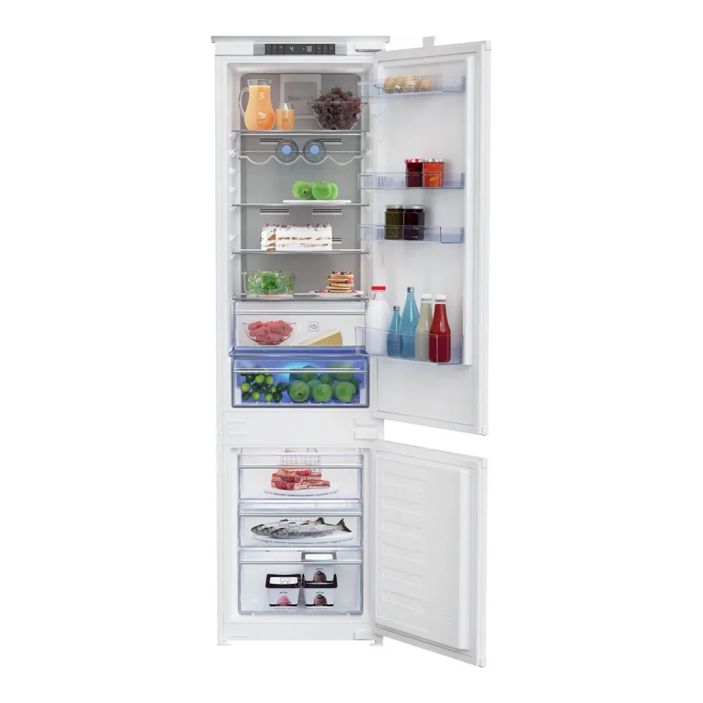 Встраиваемый двухкамерный холодильник Beko BCNA 306 E2S