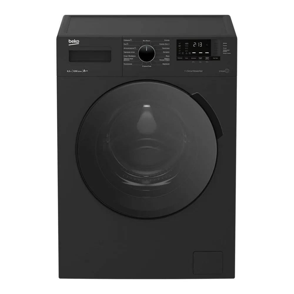 Стиральная машина Beko WSPE6612A BY, антрацит