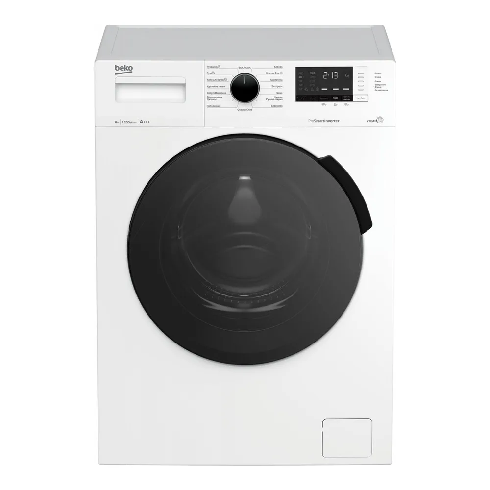 Стиральная машина Beko WSPE6612W BY, белая