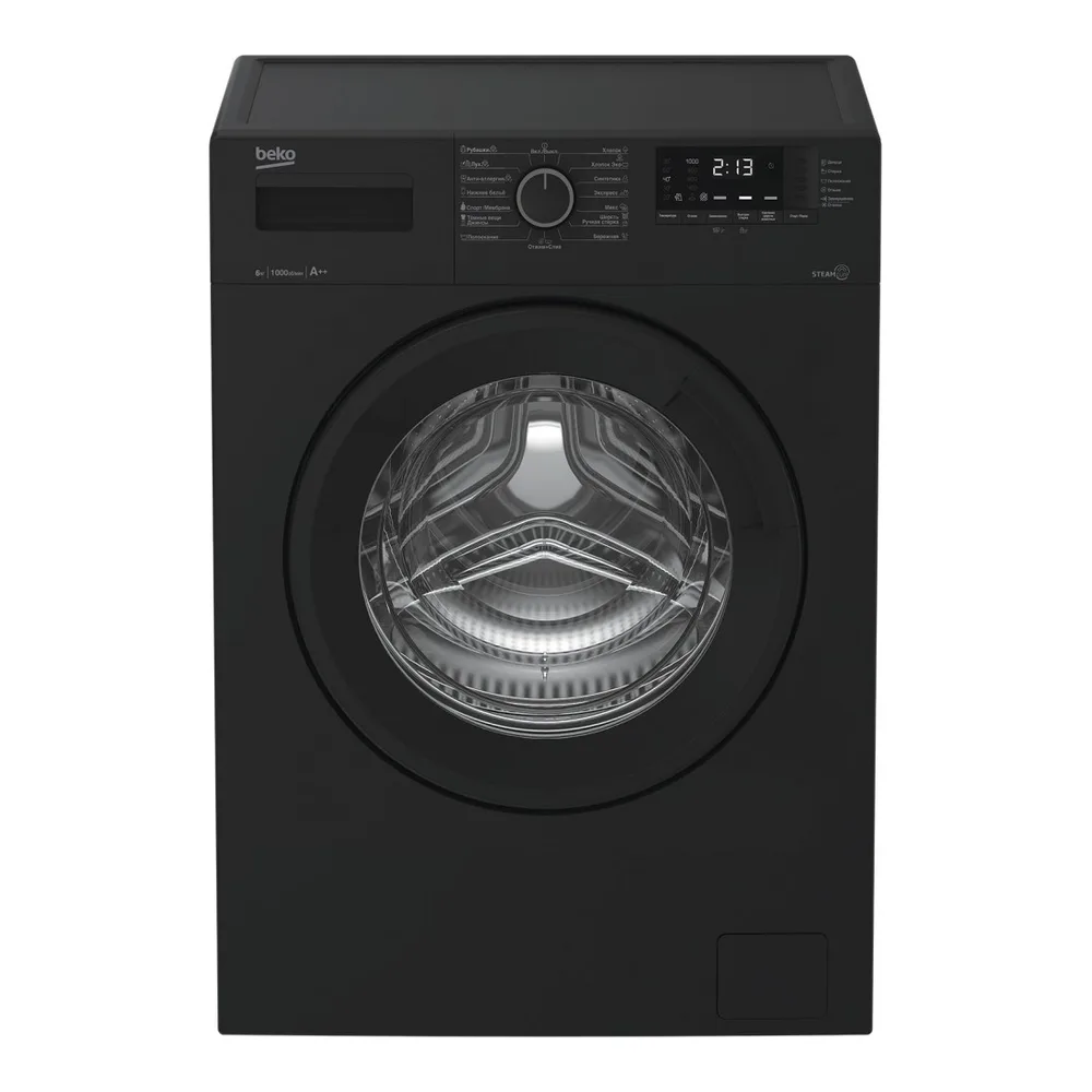 Стиральная машина Beko WSRE6512ZAA BY, антрацит