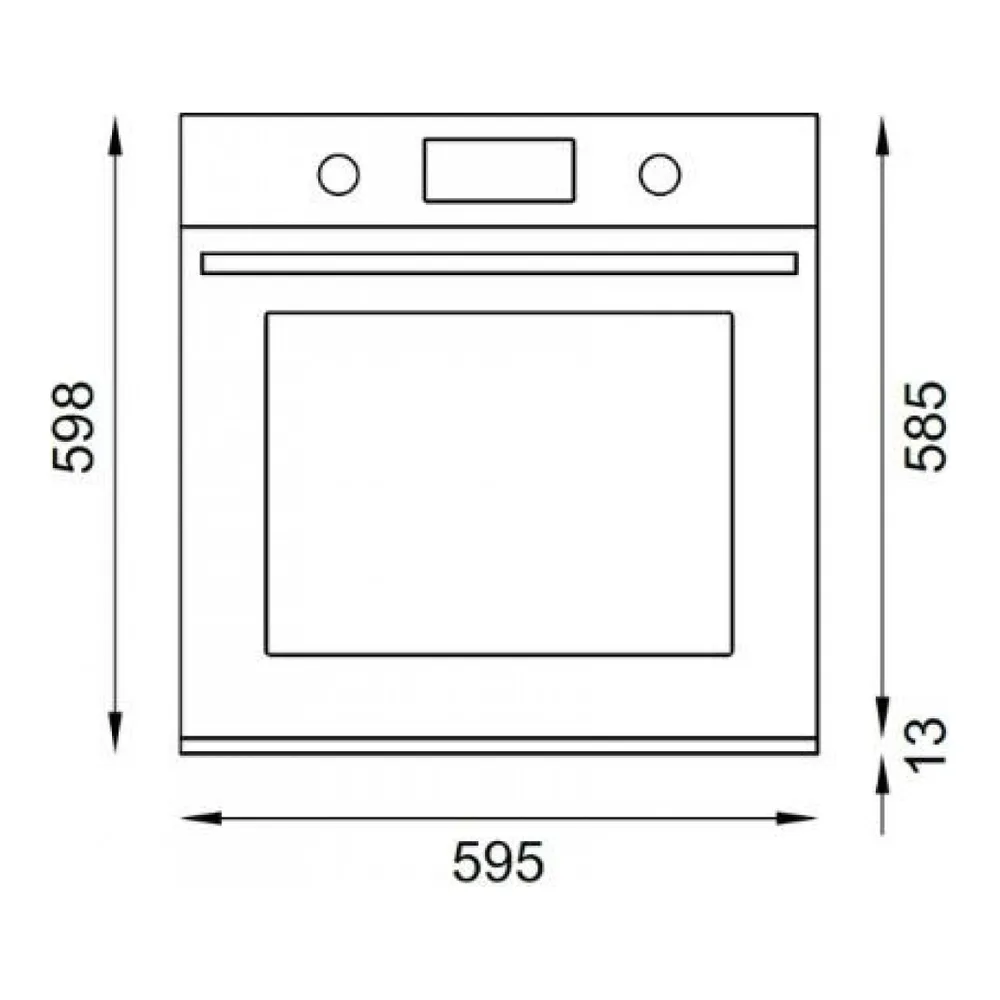 Духовой шкаф с паром Bertazzoni FMOD6117VTB1