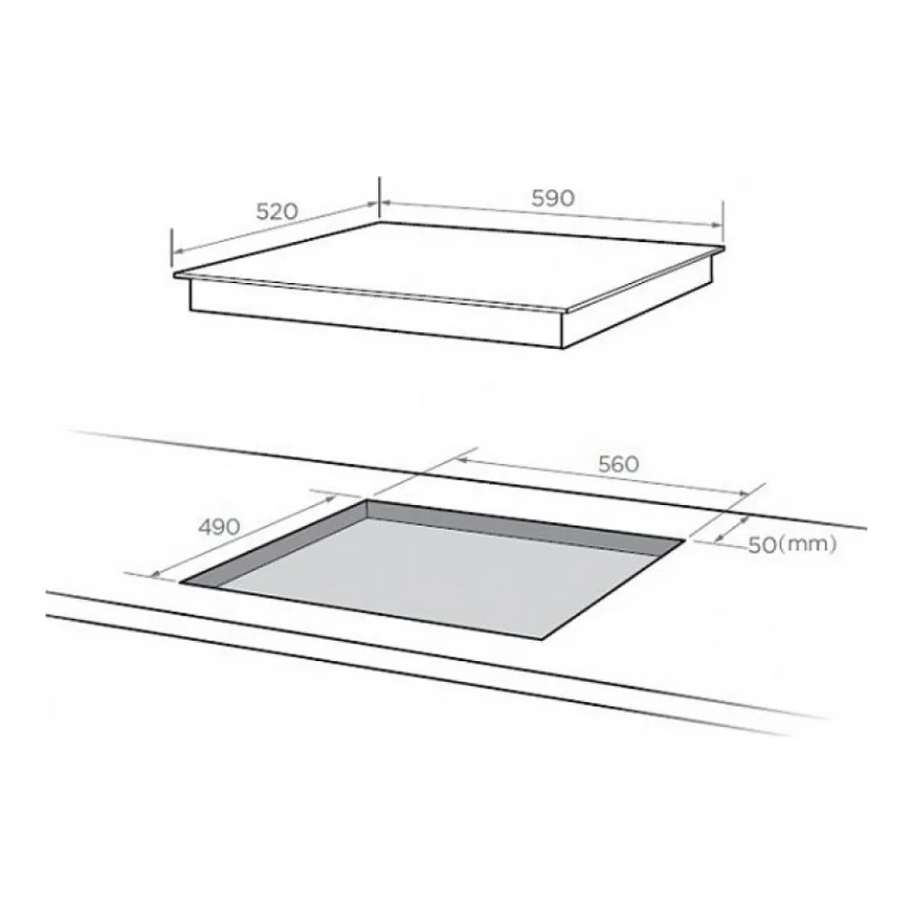Варочная панель MIDEA MCH 64767 F