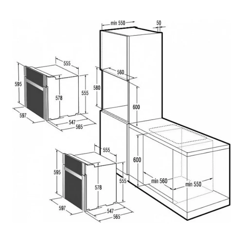 Духовой шкаф GORENJE BO 755 SYB