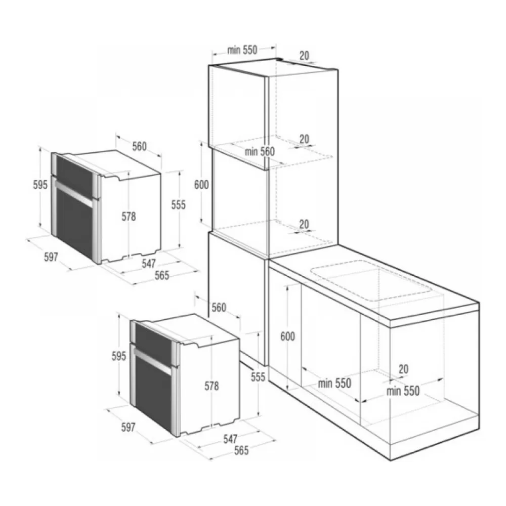 Духовой шкаф GORENJE BO 8730 AB