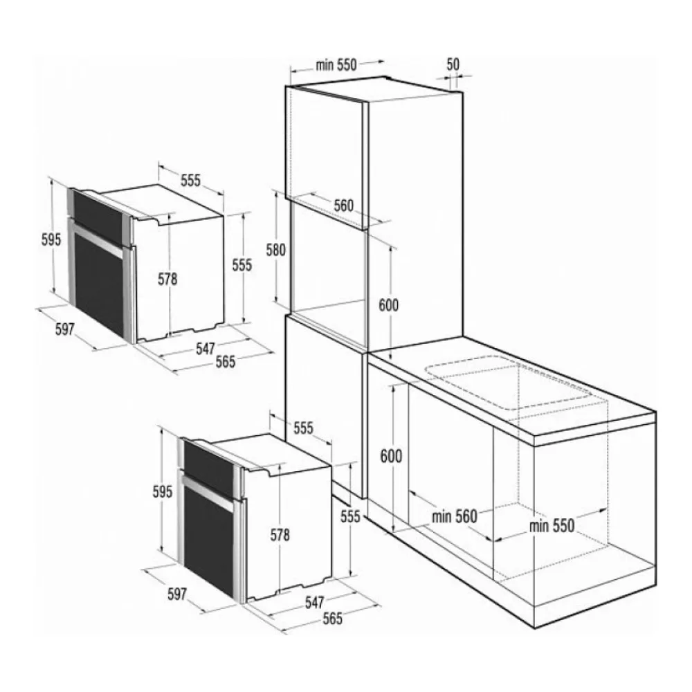 Духовой шкаф GORENJE BO 8754 AX