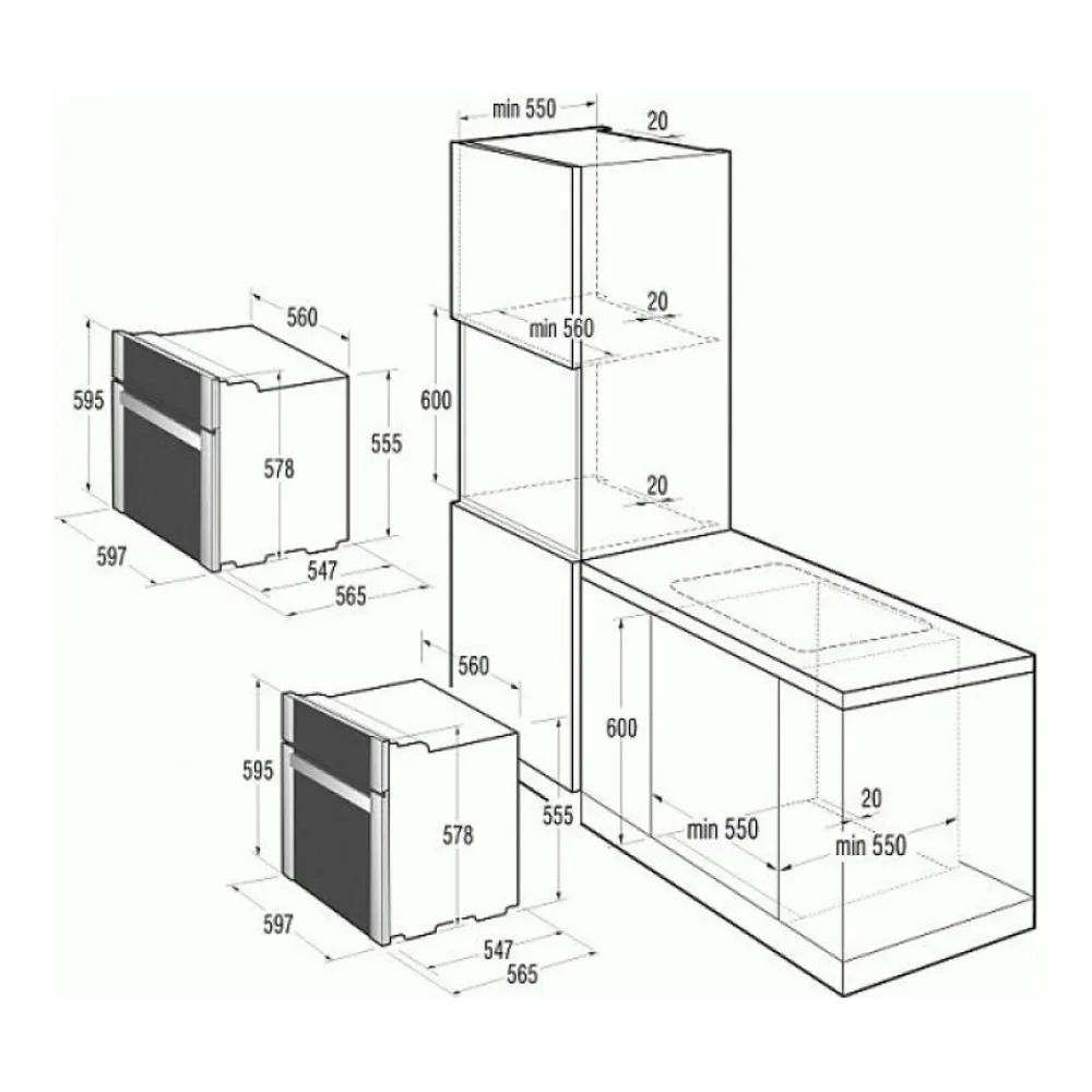 Духовой шкаф GORENJE BOP 8858 AX