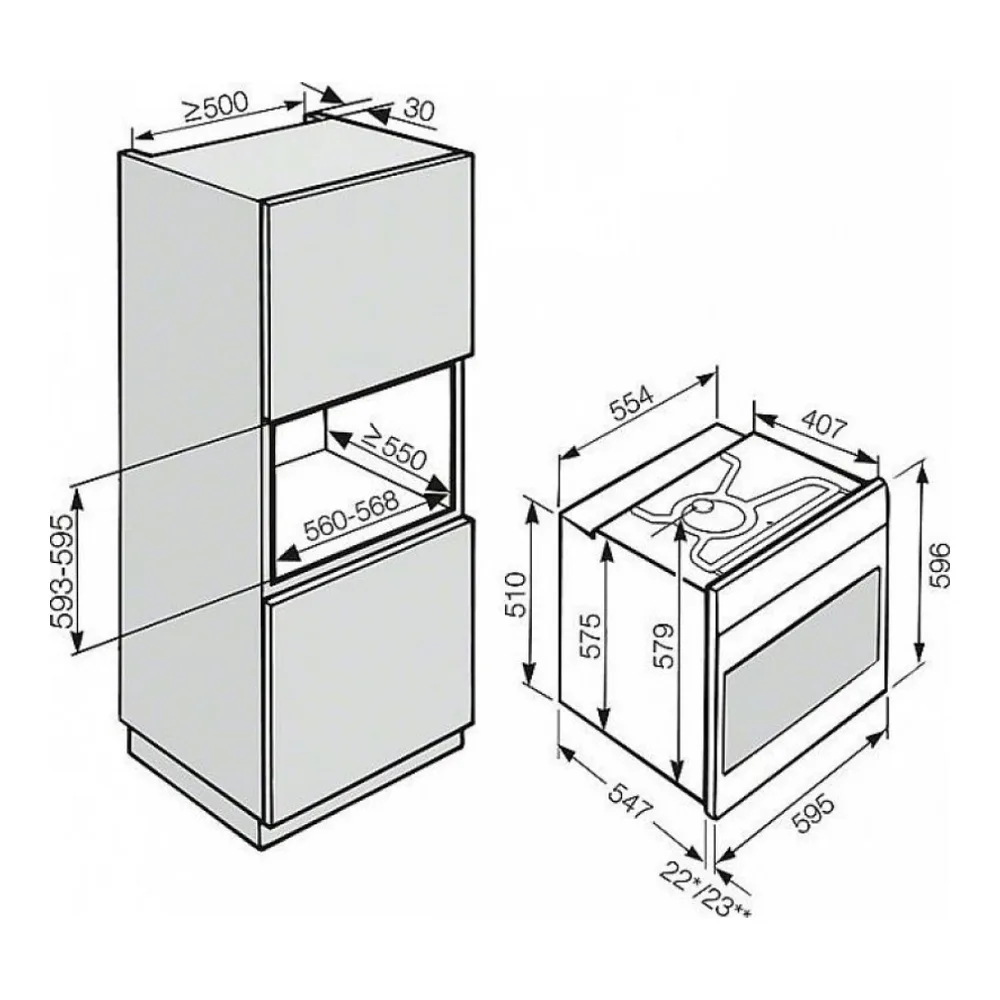 Духовой шкаф MIELE H6860BPX OBSW