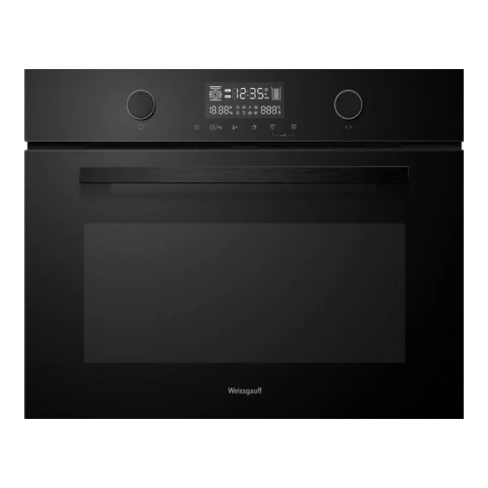 Духовой шкаф с СВЧ WEISSGAUFF OE 4551 DB BLACK EDITION