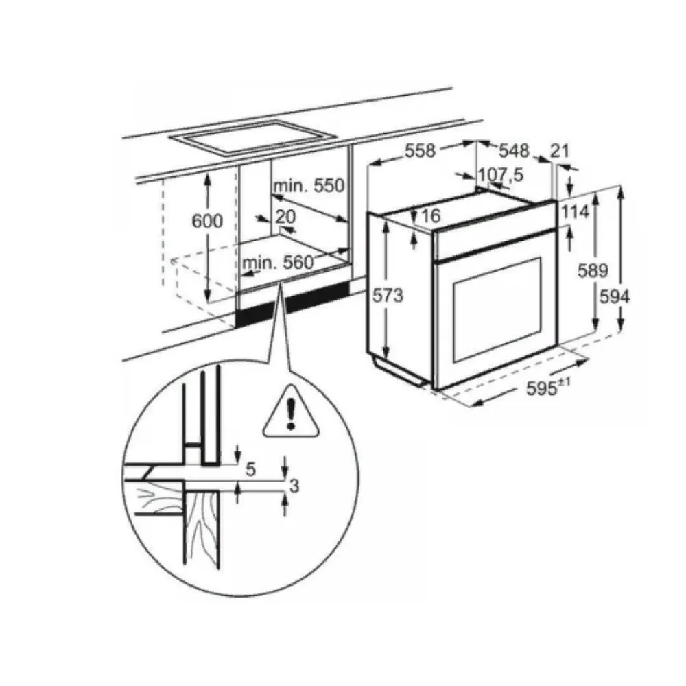 Духовой шкаф ZANUSSI ZOP 53792 XK