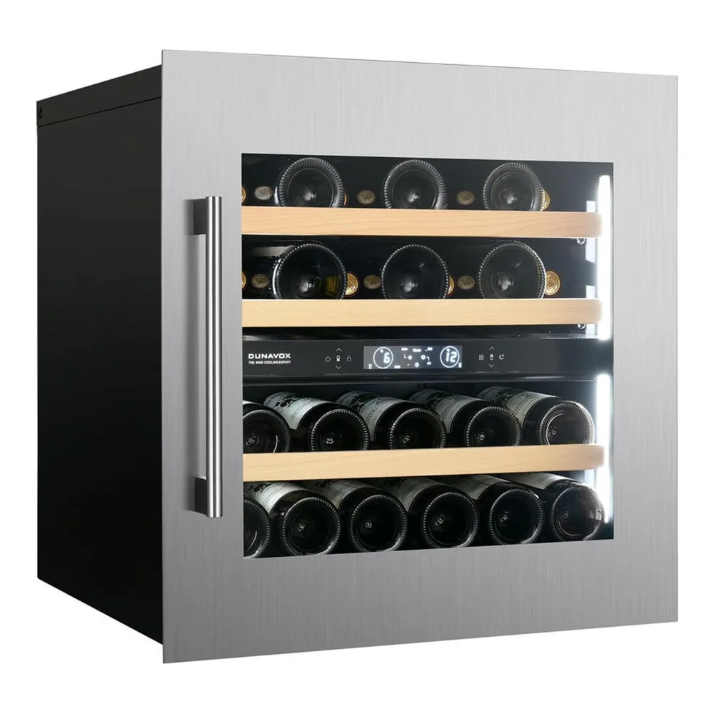 Встраиваемый винный шкаф Dunavox DVS-25.65DSS