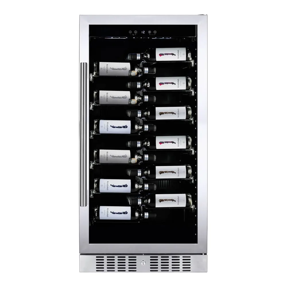 Встраиваемый винный шкаф Dunavox DX-70.258SS