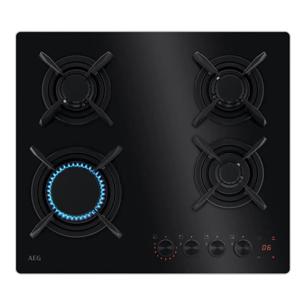 Газовая варочная панель AEG HKB64453NB