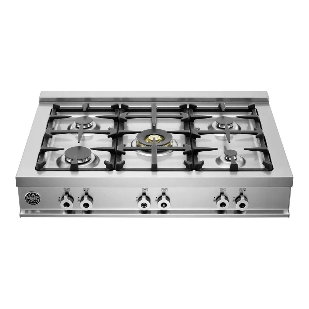 Газовая варочная панель BERTAZZONI CB36500X