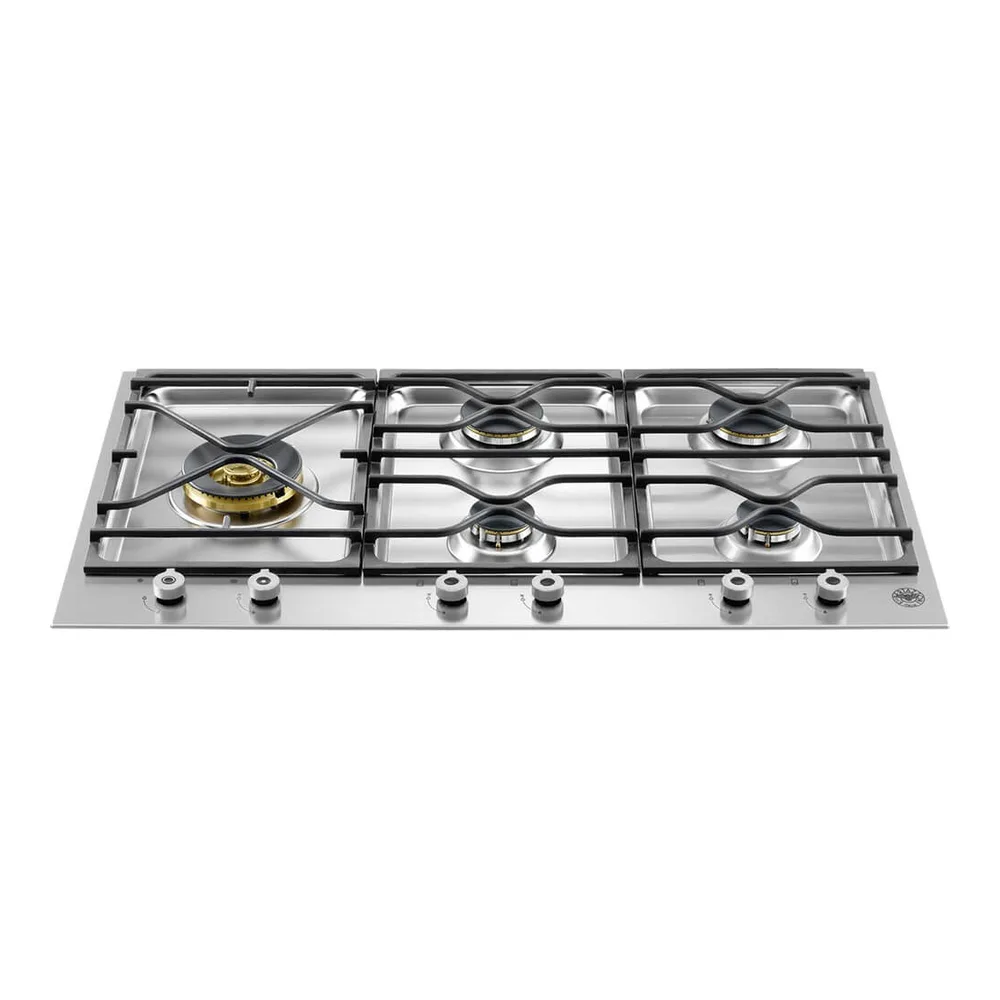 Газовая варочная панель BERTAZZONI PM365S0X