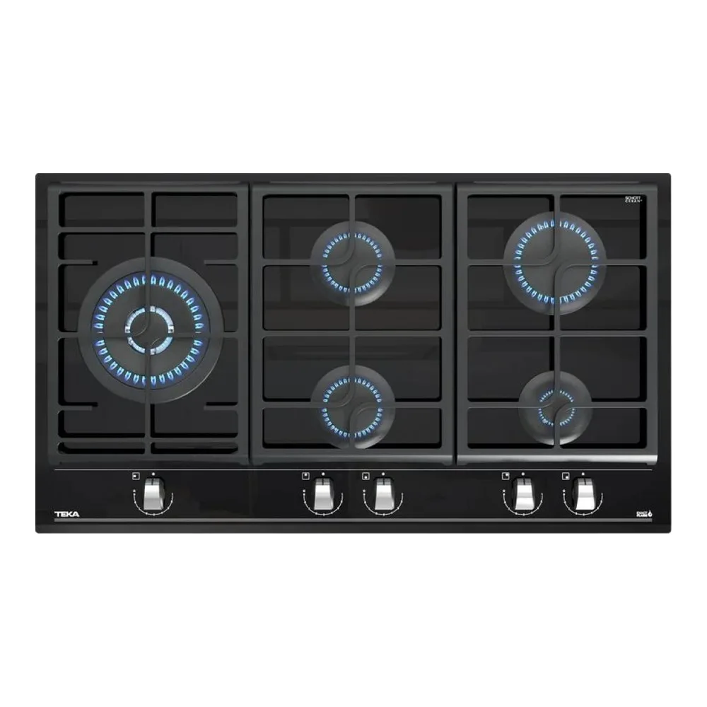 Газовая варочная панель TEKA GZC 95320 XBC NIGHT RIVER BLACK