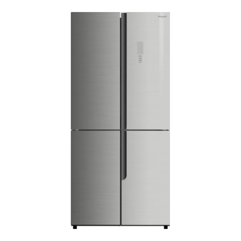 Холодильник WEISSGAUFF WCD 450 INOX GLASS NOFROST INVERTER