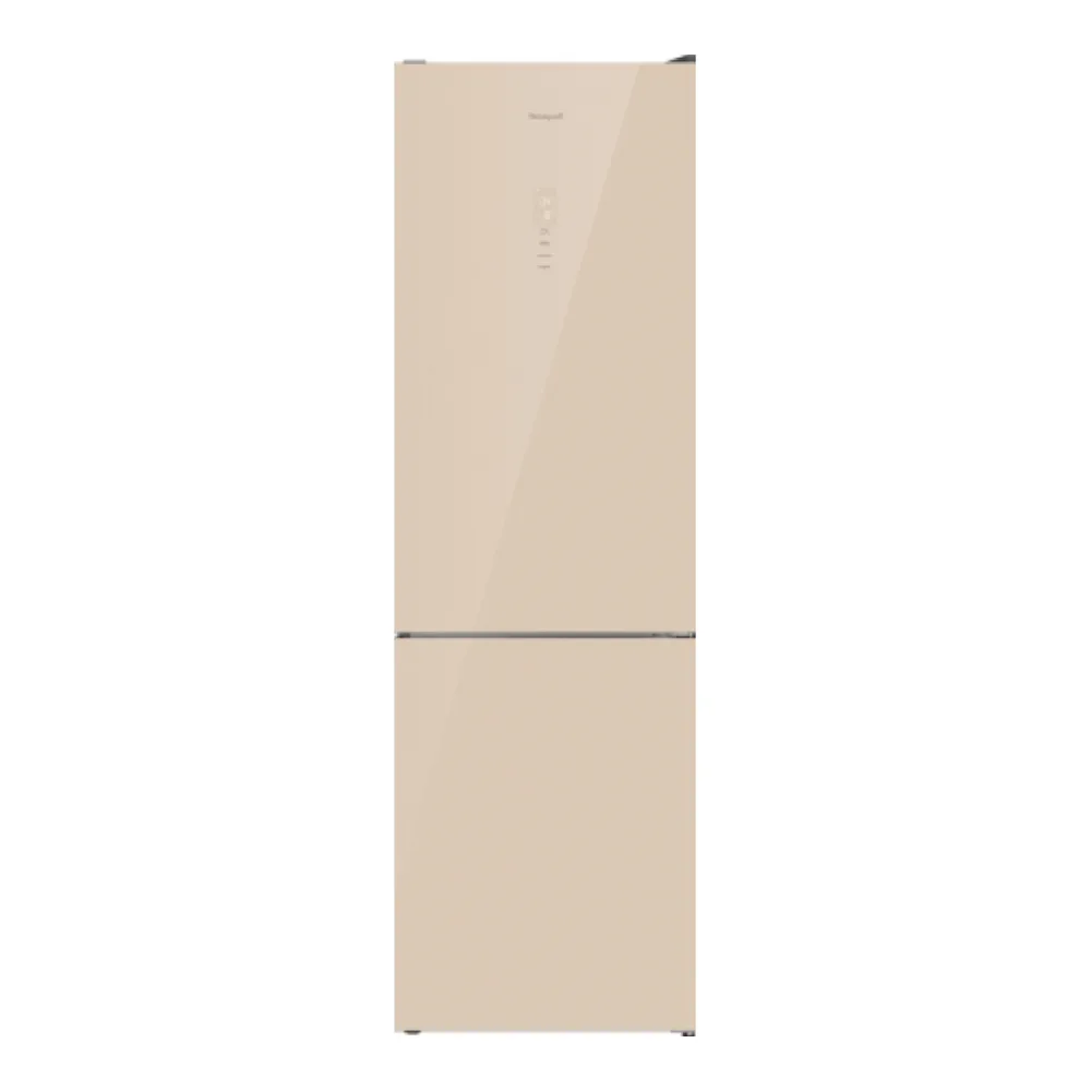 Холодильник WEISSGAUFF WRK 195 D FULL NOFROST BEIGE GLASS