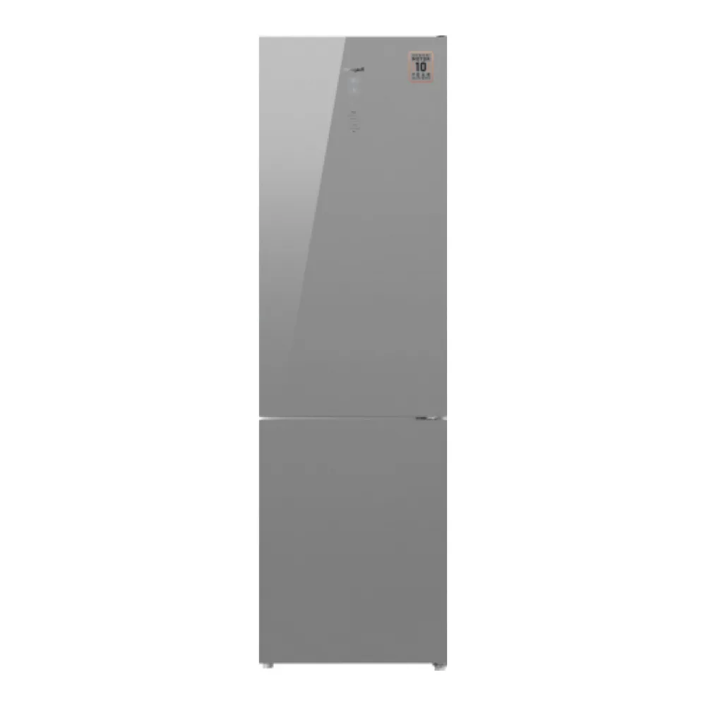 Холодильник WEISSGAUFF WRK 2000 D FULL NOFROST INVERTER GREY GLASS