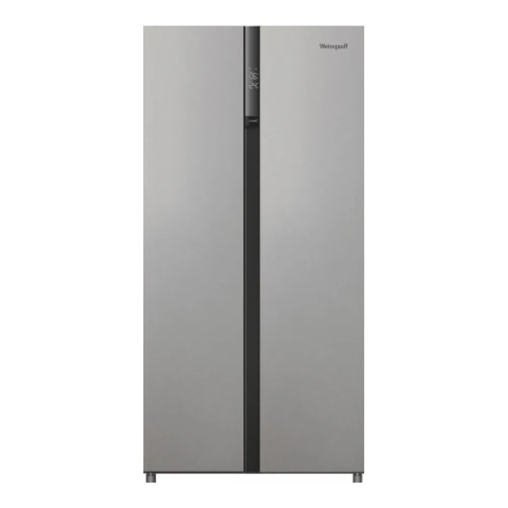 Холодильник WEISSGAUFF WSBS 600 NOFROST INVERTER BRU STEEL GLASS