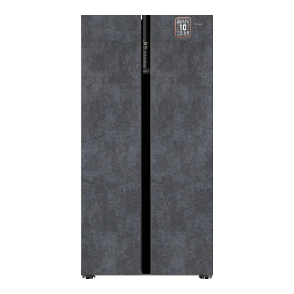 Холодильник WEISSGAUFF WSBS 600 NOFROST INVERTER ROCK GLASS