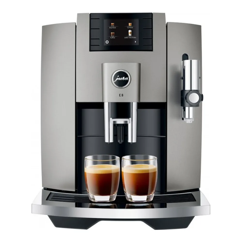 Кофемашина JURA E8 DARK INOX