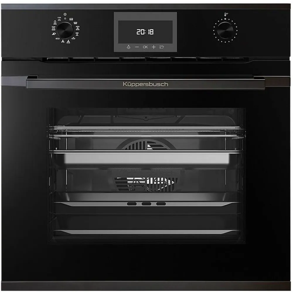 Комбинированный духовой шкаф KUPPERSBUSCH BD 6340.0 S2 BLACK CHROME