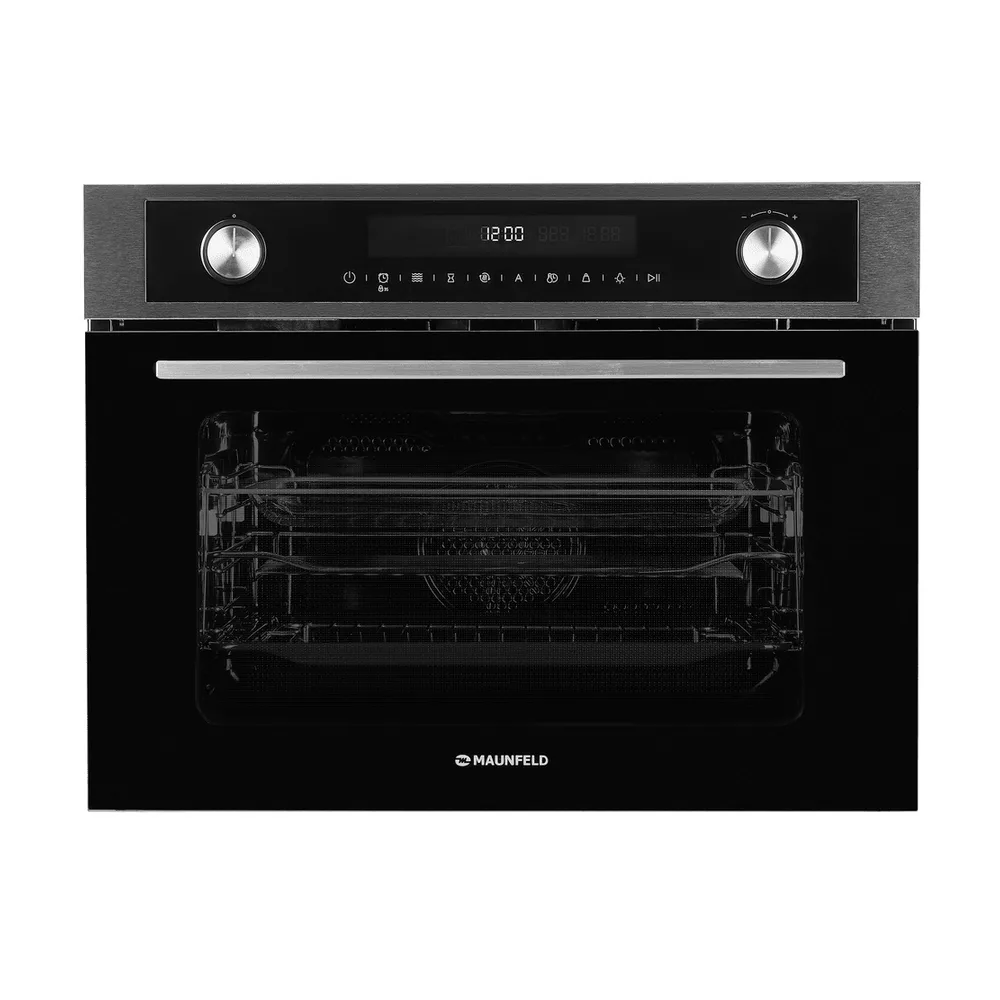 Компактный духовой шкаф с СВЧ MAUNFELD MCMO5015MFS