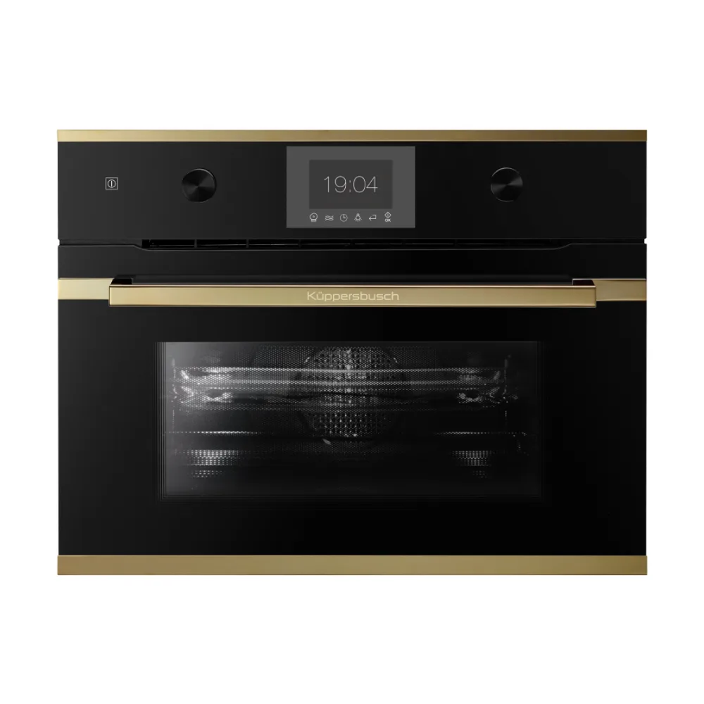 Компактный духовой шкаф с СВЧ KUPPERSBUSCH CBM 6350.0 S4 GOLD