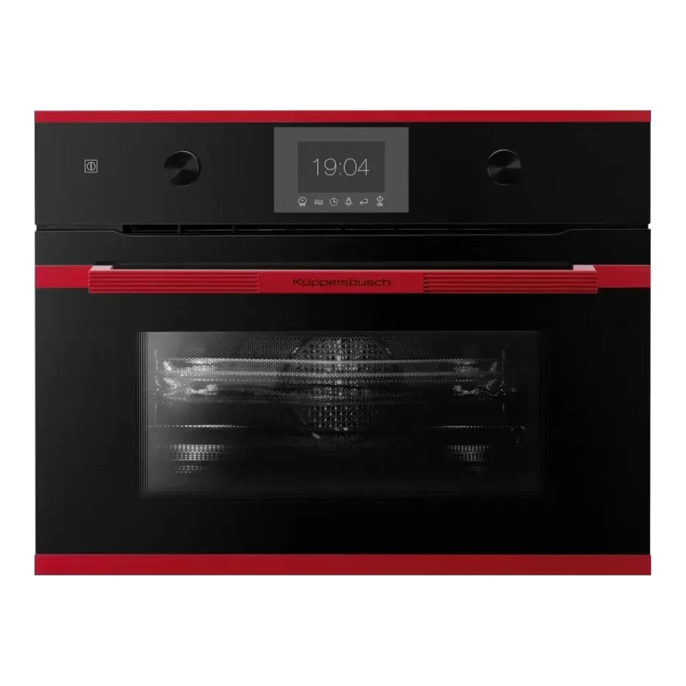 Компактный духовой шкаф с СВЧ KUPPERSBUSCH CBM 6350.0 S8 HOT CHILI
