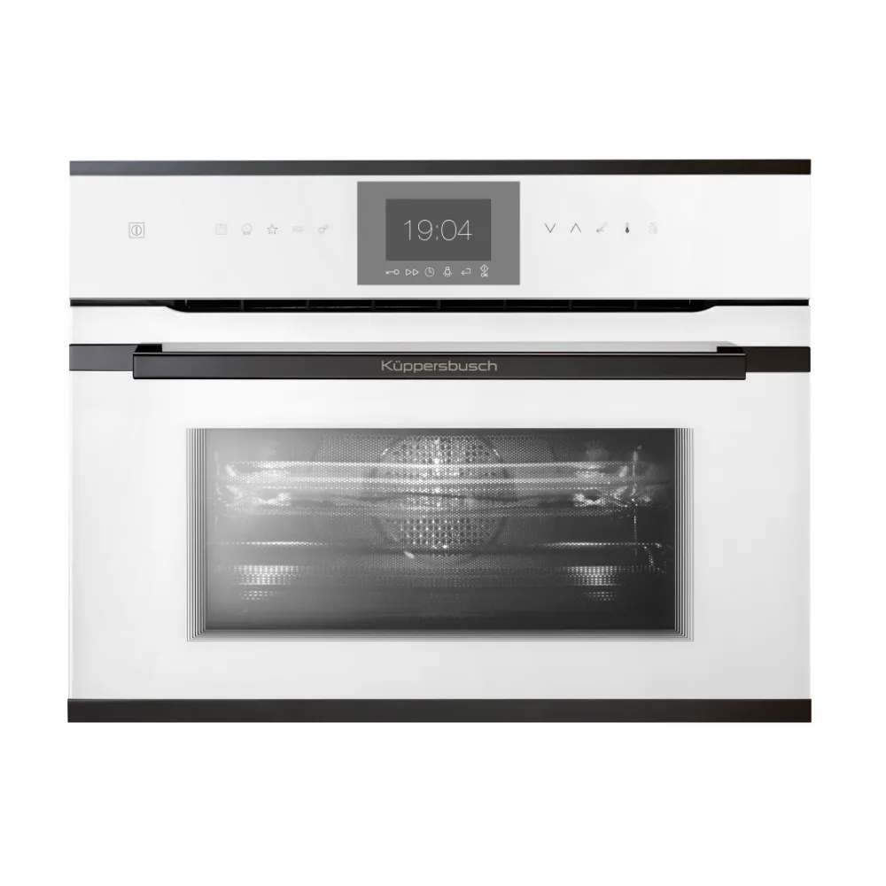 Компактный духовой шкаф с СВЧ KUPPERSBUSCH CBM 6550.0 G2 BLACK CHROME