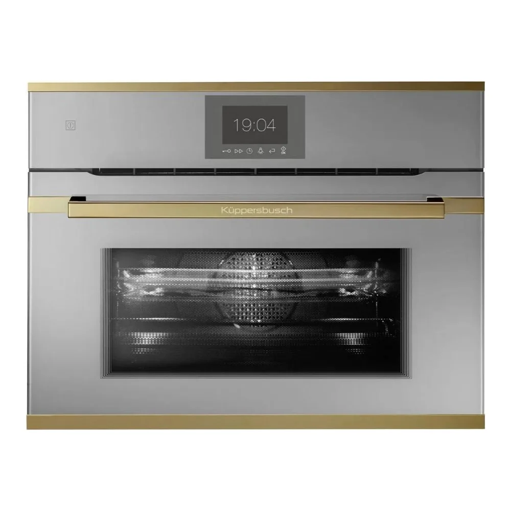 Компактный духовой шкаф с СВЧ KUPPERSBUSCH CBM 6550.0 G4 GOLD