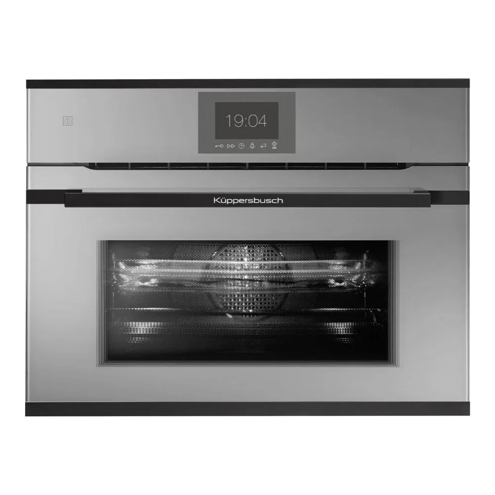 Компактный духовой шкаф с СВЧ KUPPERSBUSCH CBM 6550.0 G5 BLACK VELVET