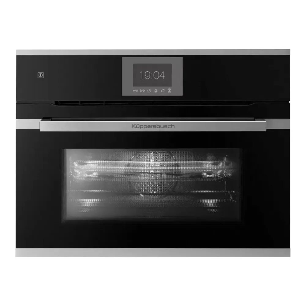 Компактный духовой шкаф с СВЧ KUPPERSBUSCH CBM 6550.0 S1 STAINLESS STEEL