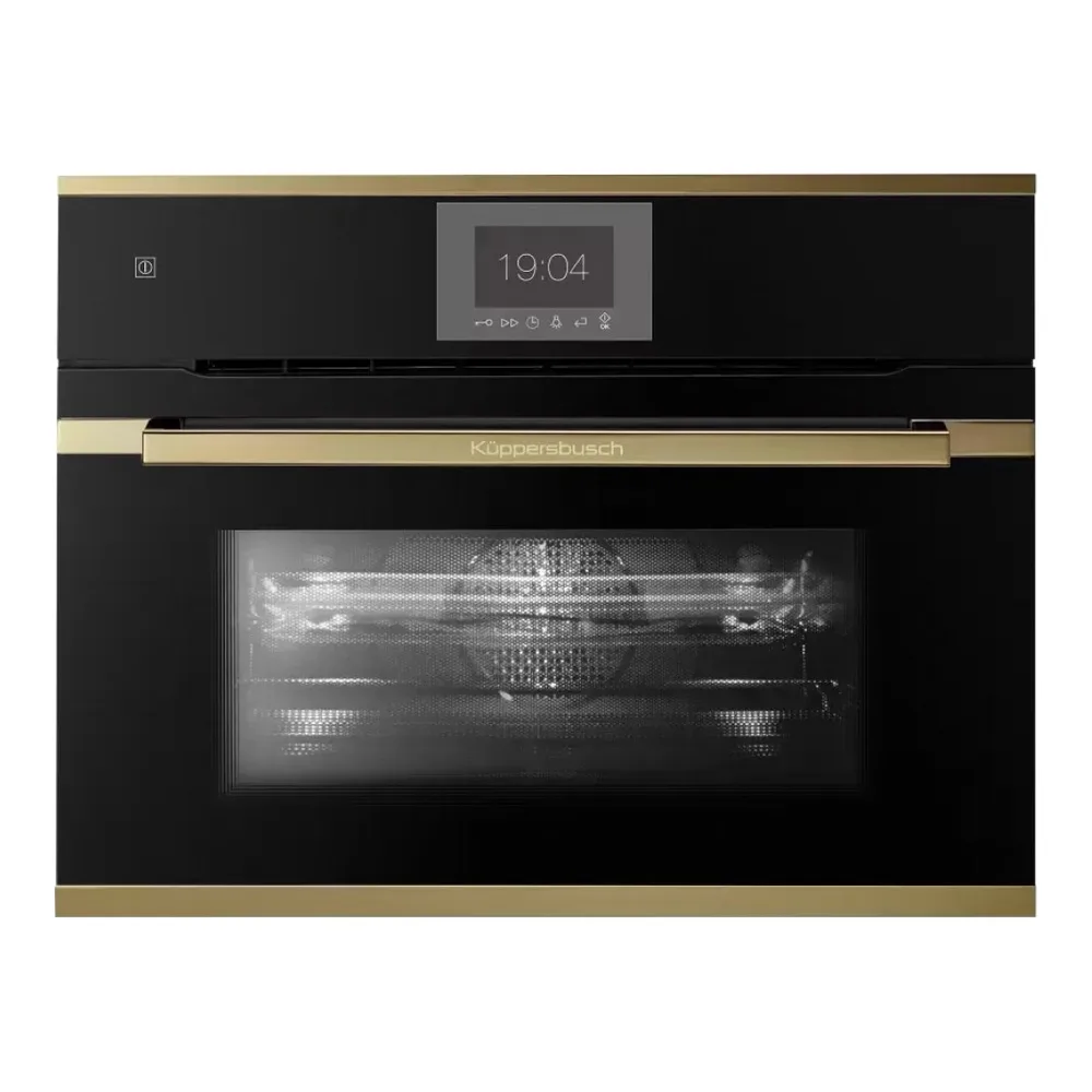 Компактный духовой шкаф с СВЧ KUPPERSBUSCH CBM 6550.0 S4 GOLD