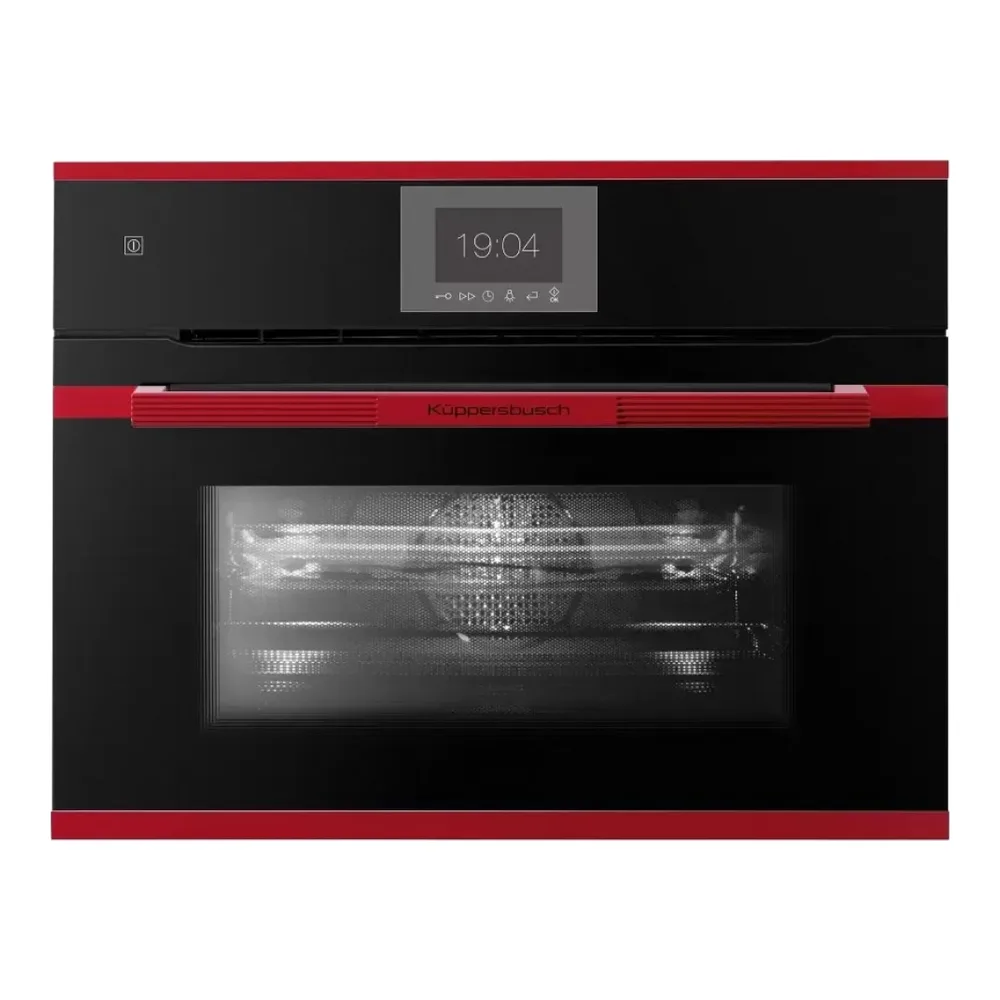 Компактный духовой шкаф с СВЧ KUPPERSBUSCH CBM 6550.0 S8 HOT CHILI
