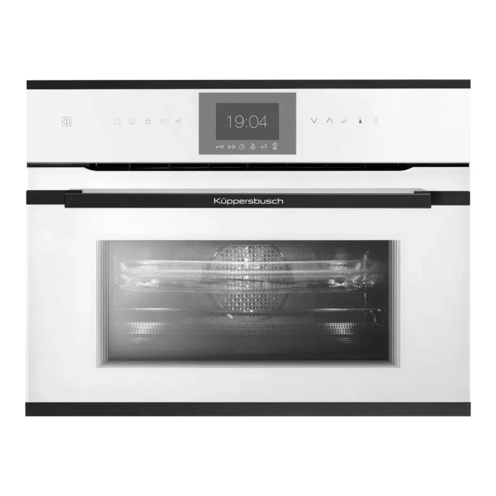 Компактный духовой шкаф с СВЧ KUPPERSBUSCH CBM 6550.0 W5 BLACK VELVET