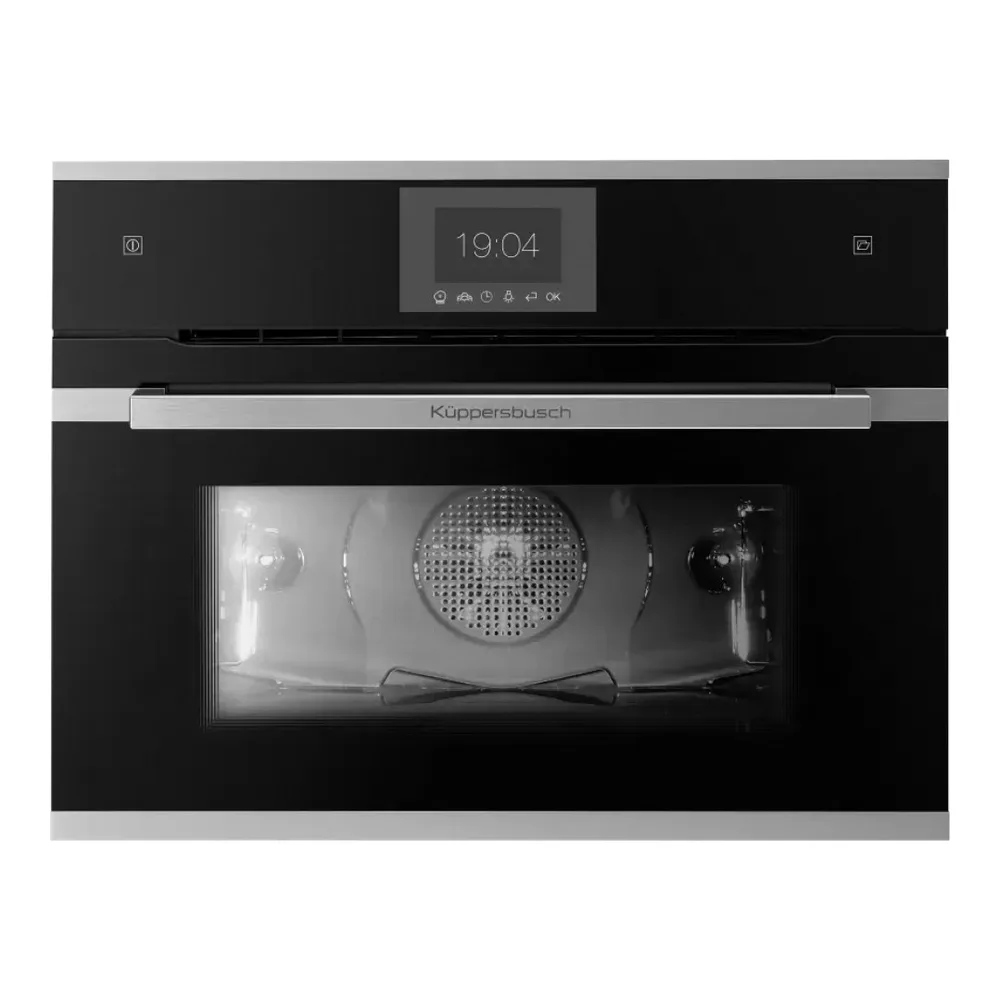 Компактный духовой шкаф с паром KUPPERSBUSCH CBD 6550.0 S1 STAINLESS STEEL
