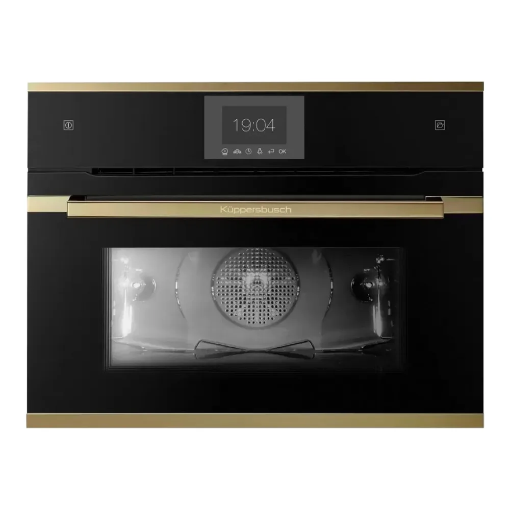 Компактный духовой шкаф с паром KUPPERSBUSCH CBD 6550.0 S4 GOLD