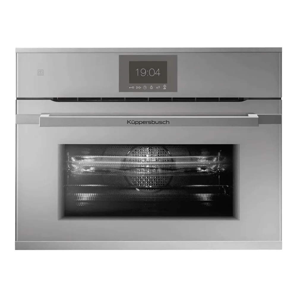 Компактный духовой шкаф с СВЧ KUPPERSBUSCH CBM 6550.0 G1 STAINLESS STEEL
