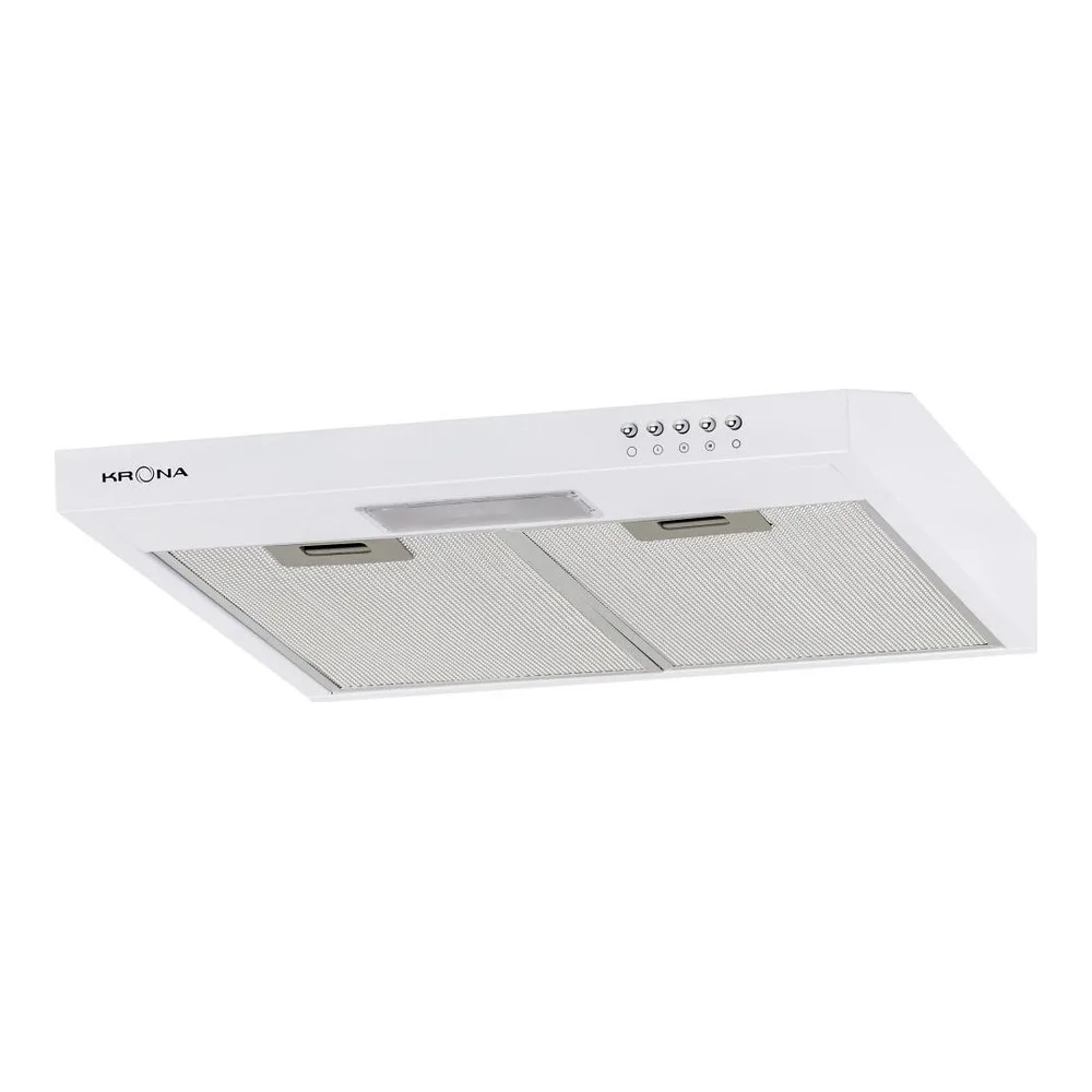 Вытяжка Krona JESSICA slim 500 white push button
