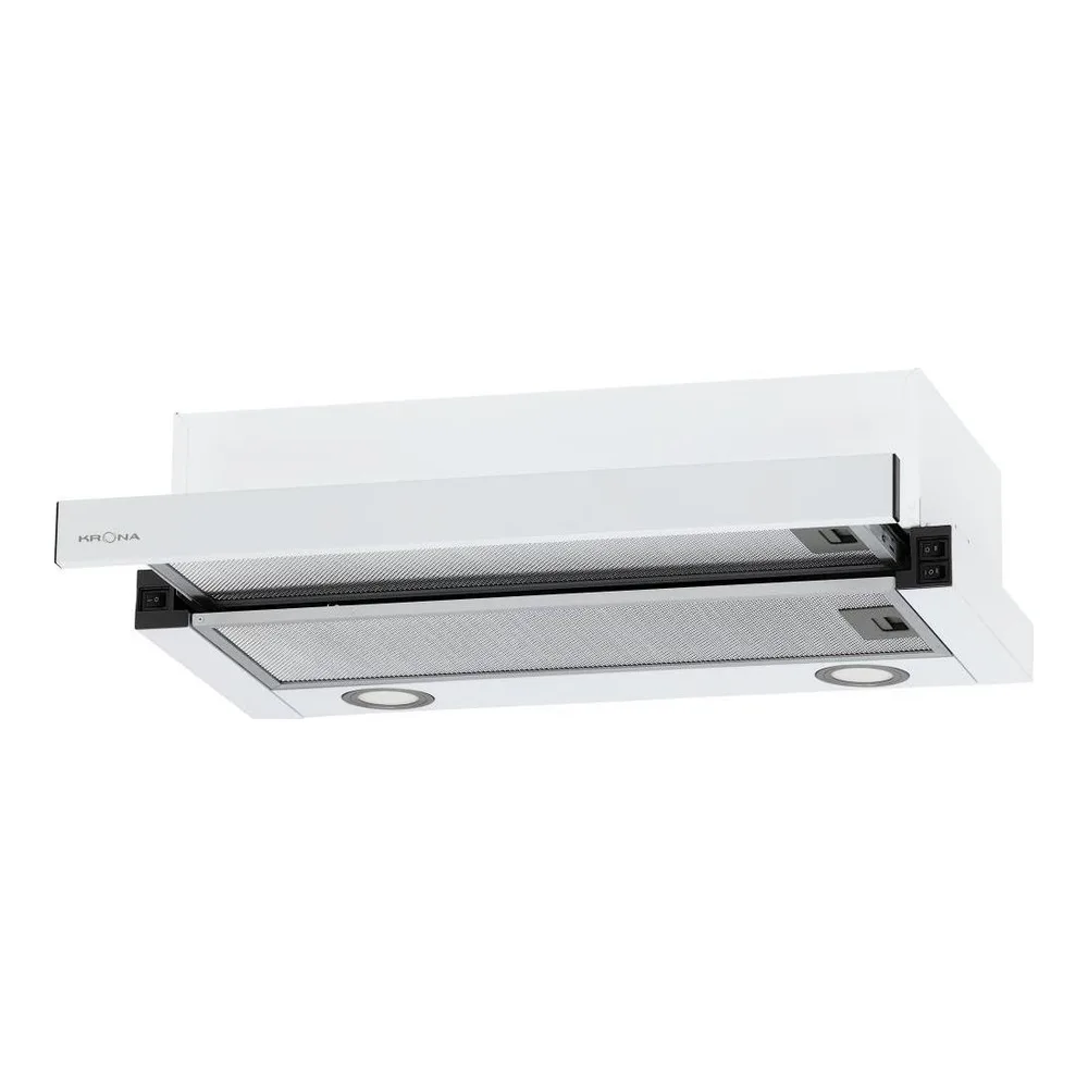 Встраиваемая вытяжка Krona KAMILLA T 600 WHITE (2 мотора)