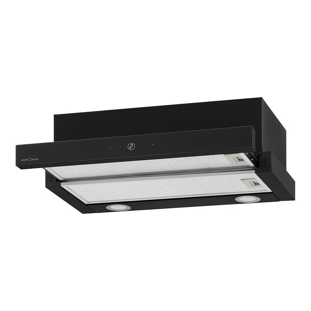 Встраиваемая вытяжка Krona KAMILLA T SENSOR 600 Black