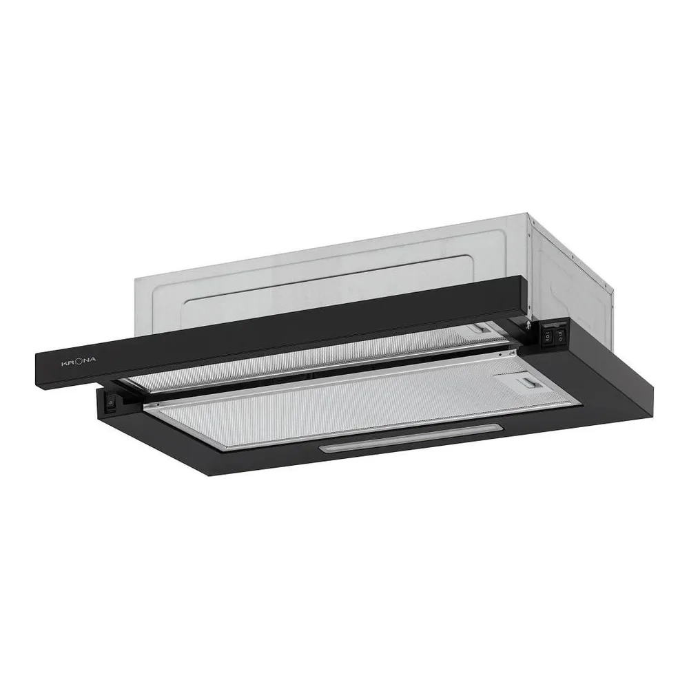 Встраиваемая вытяжка KRONA KERRY 600 BLACK PB V2