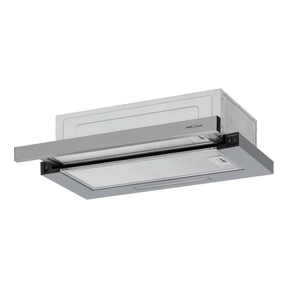 Встраиваемая вытяжка KRONA KERRY E 600 INOX PB V2
