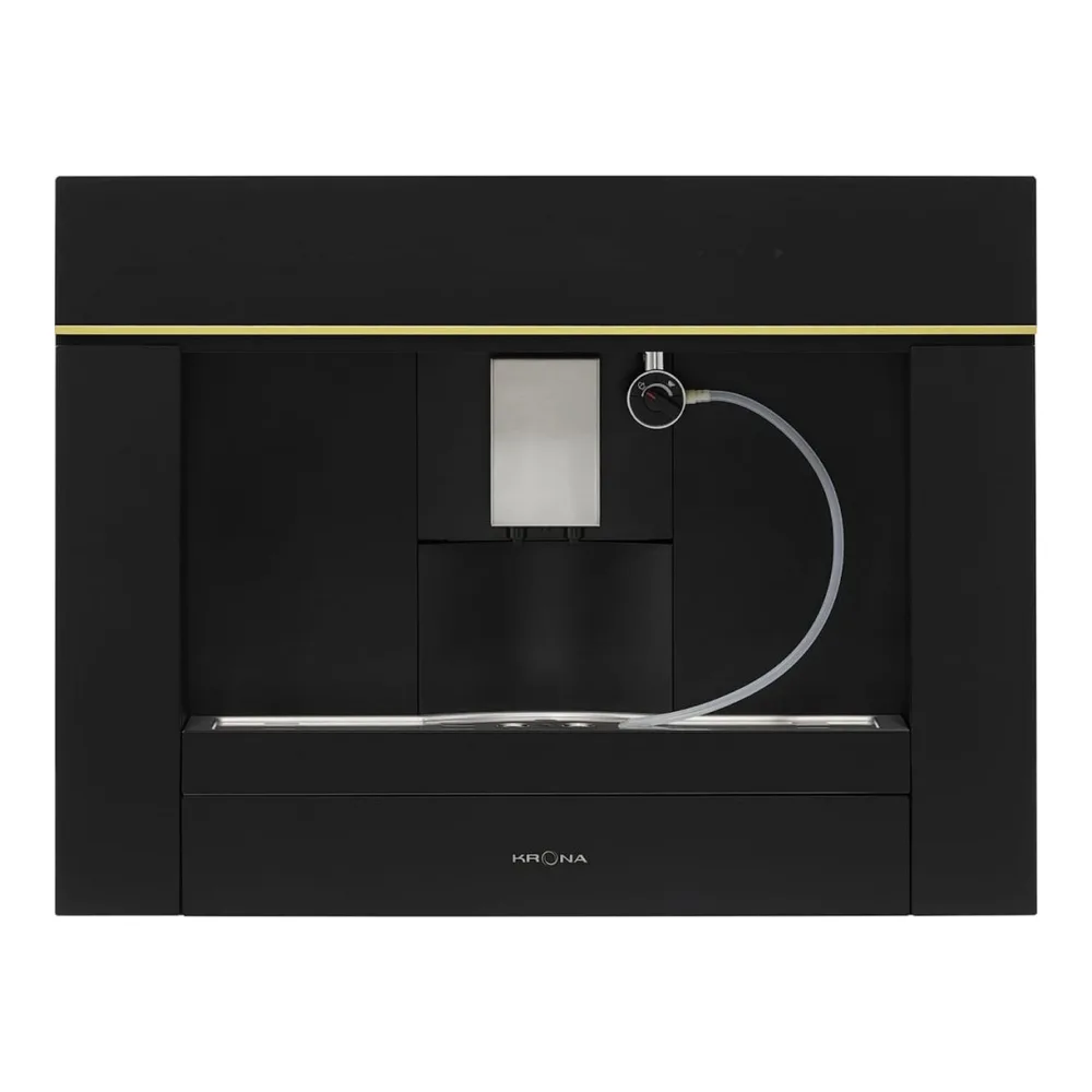 Встраиваемая кофемашина KRONA ONYX 45H coffee BL LIGHT GOLD