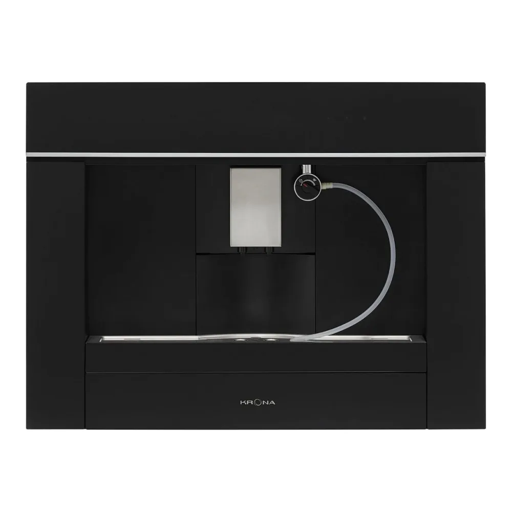 Встраиваемая кофемашина KRONA ONYX 45H coffee BL PHANTOM SILVER