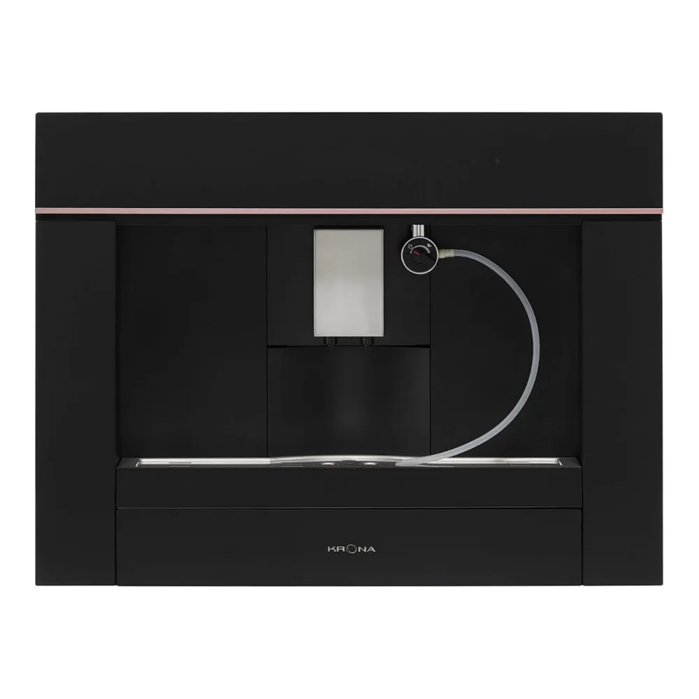 Встраиваемая кофемашина KRONA ONYX 45H coffee BL PINK GOLD