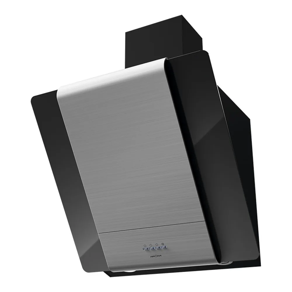 Вытяжка KRONA TALLI 600 inox/black glass 3P