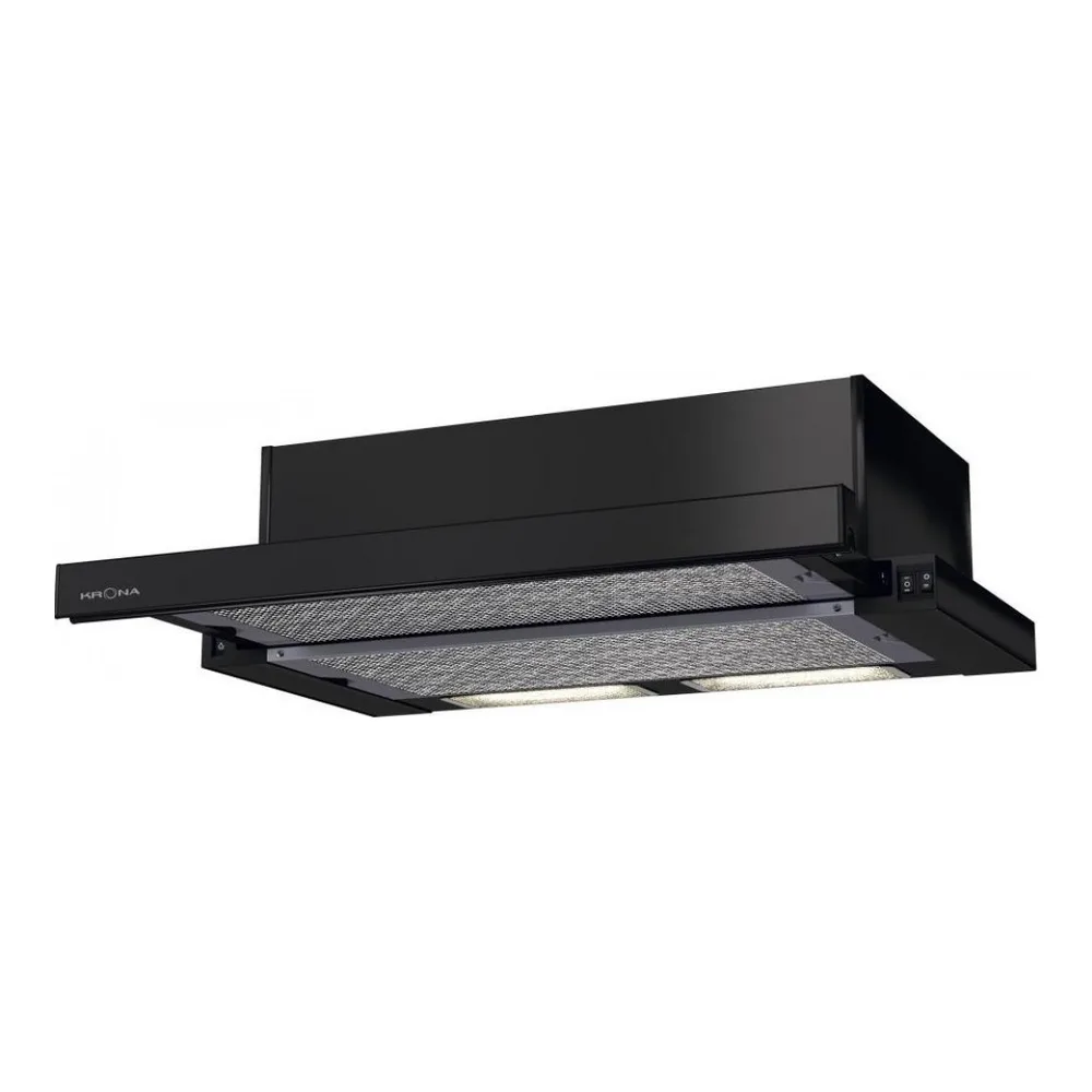 Вытяжка Krona VENDY 600 BLACK (1 мотор)